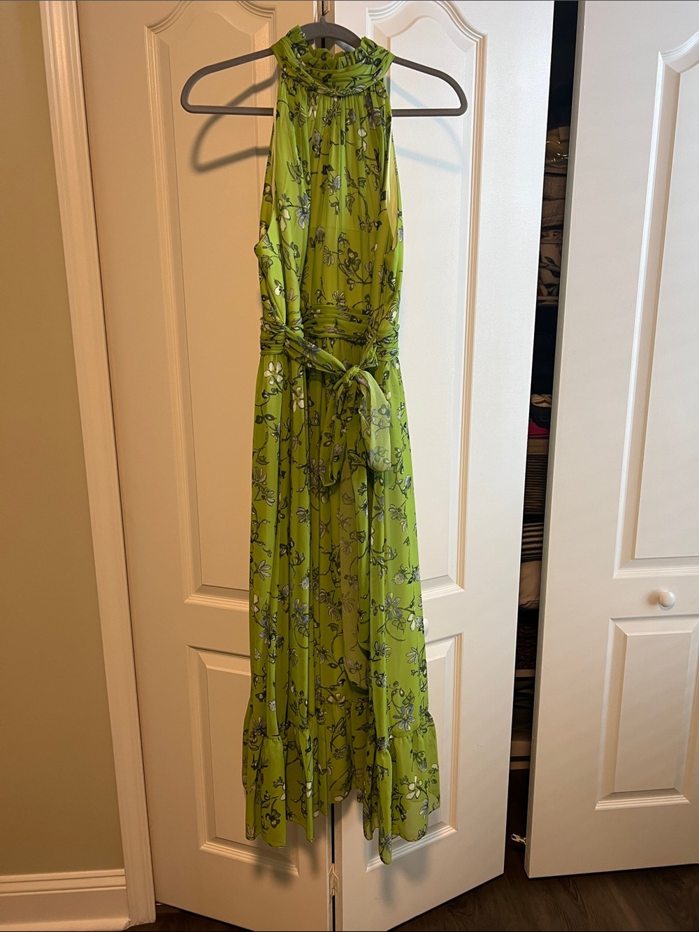 Ieena for MacDougal halter maxi dress Sz 12